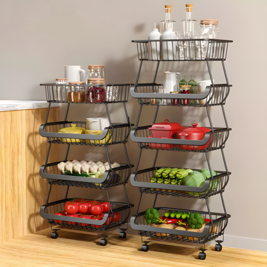 Metal Trolley 4 Layer